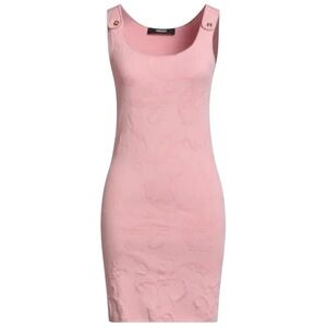 NWT Versace STRETCHY Knit Dress Barocco All Over Size 36